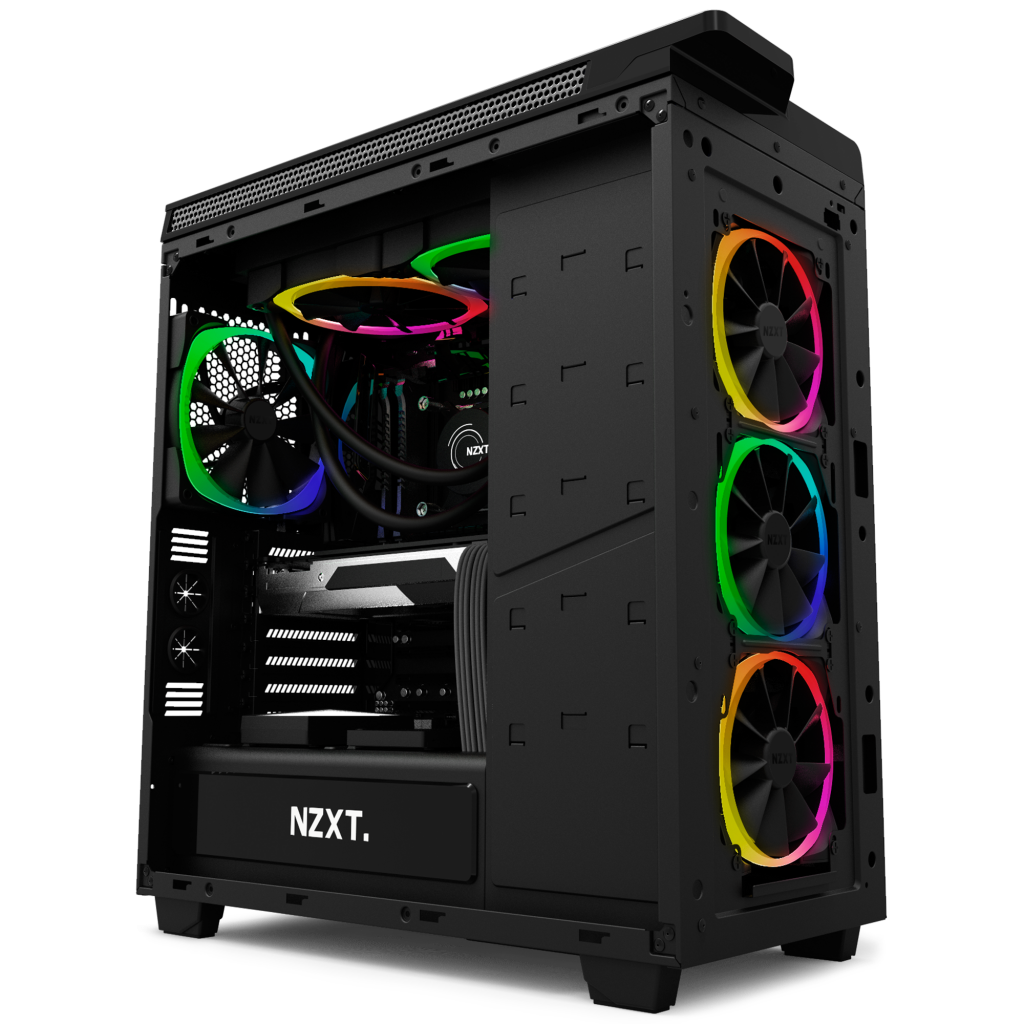 NZXT Aer RGB LED PWN Fans Released - The Gaming Stuff