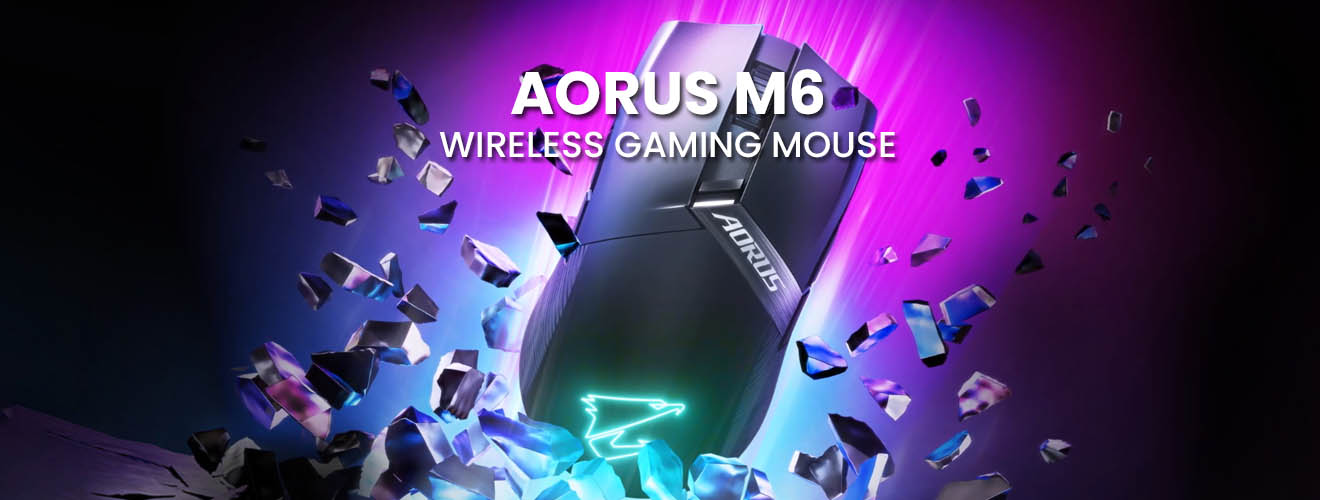 GIGABYTE AORUS M6 Lightweight Wireless Gaming Mouse Launched - The ...