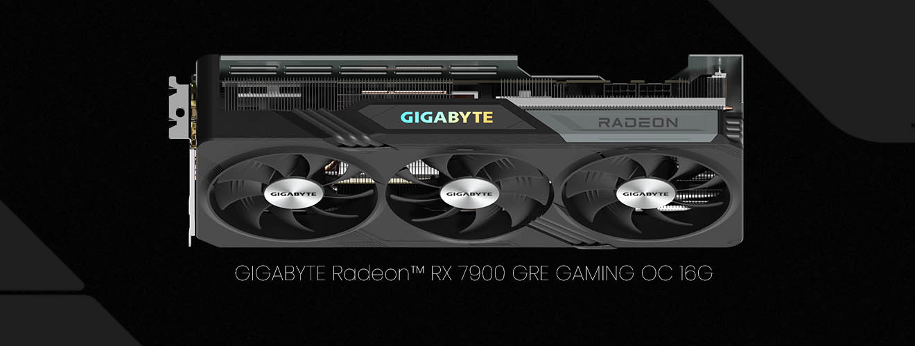GIGABYTE Launches GIGABYTE AMD Radeon RX 7900 GRE GAMING OC