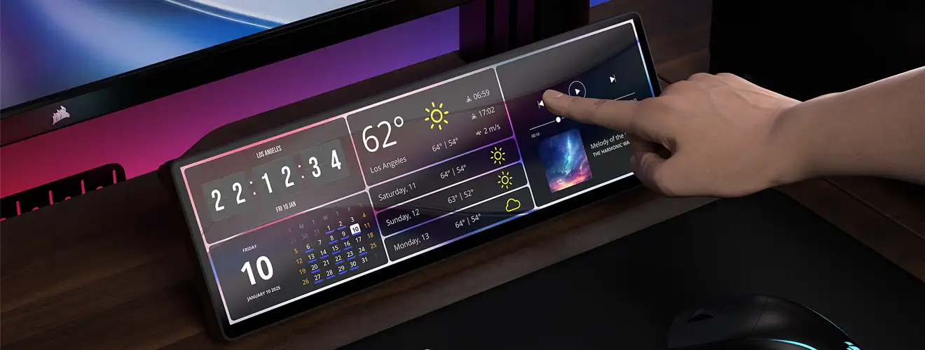 その他 Corsair XENEON EDGE 14.5 LCD Touchscreen XENEON EDGE 14.5